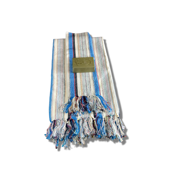 The Baba: Handwoven Luxury Turkish Towel by Aegean Handmade - Your Versatile Travel Companion